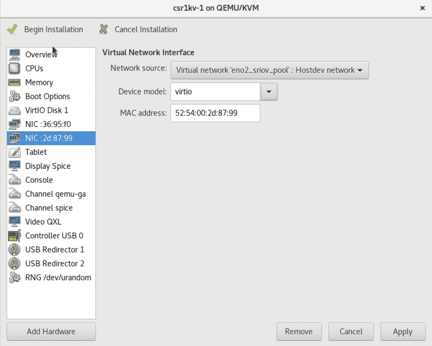 Установка kvm centos 7