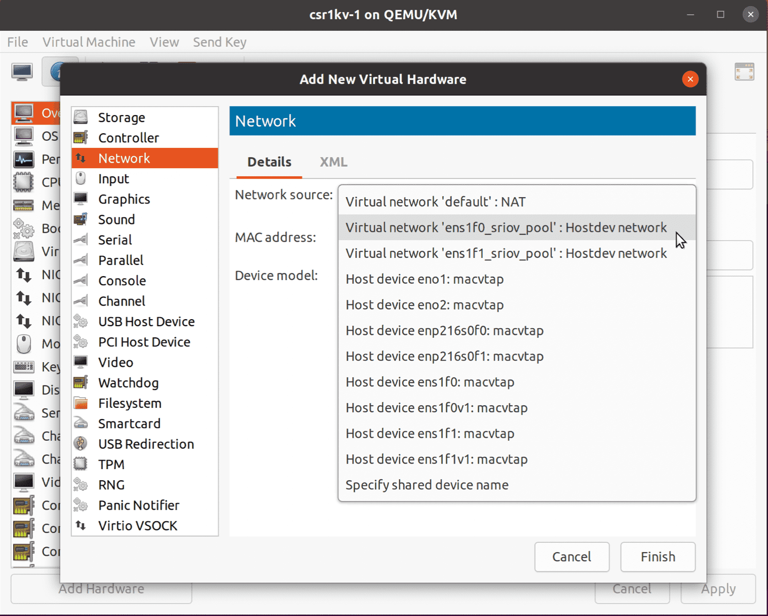 Virt-manager Step 5